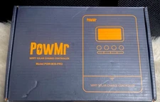 PowMr 35A MPPT Solar Charge Controller 12V/24V Auto  Solar Panel Charger PV 100V
