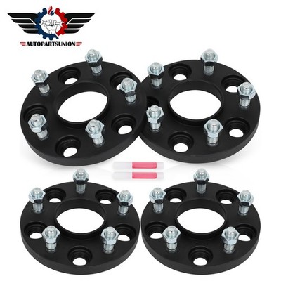 (4) 5x4.5 (5x114.3mm) Wheel Spacers 15mm For 370Z Altima Sentra Q50 350Z Quest