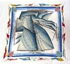 HERMES Scarf Carre90 Vent Portant Tailwind