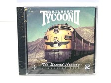 Sealed Railroad Tycoon II 2 The Second Century Expansion Pack PC Game Windows