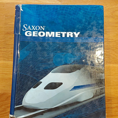 Saxon Geometry Textbook Book by Saxon Mathematics Subject Area Geometry Series