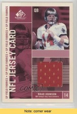 2003 SP Game Used Edition SP Field Fabrics Single Brad Johnson #FF1-BJ READ g2u