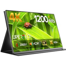 UPERFECT 16 Inch 4K Gaming Monitor 3840x2400 Monitor HDMI USB C PC Monitor