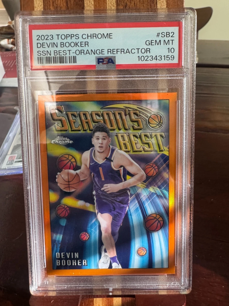Devin Booker Professional Sports Authenticator (PSA) Basketball