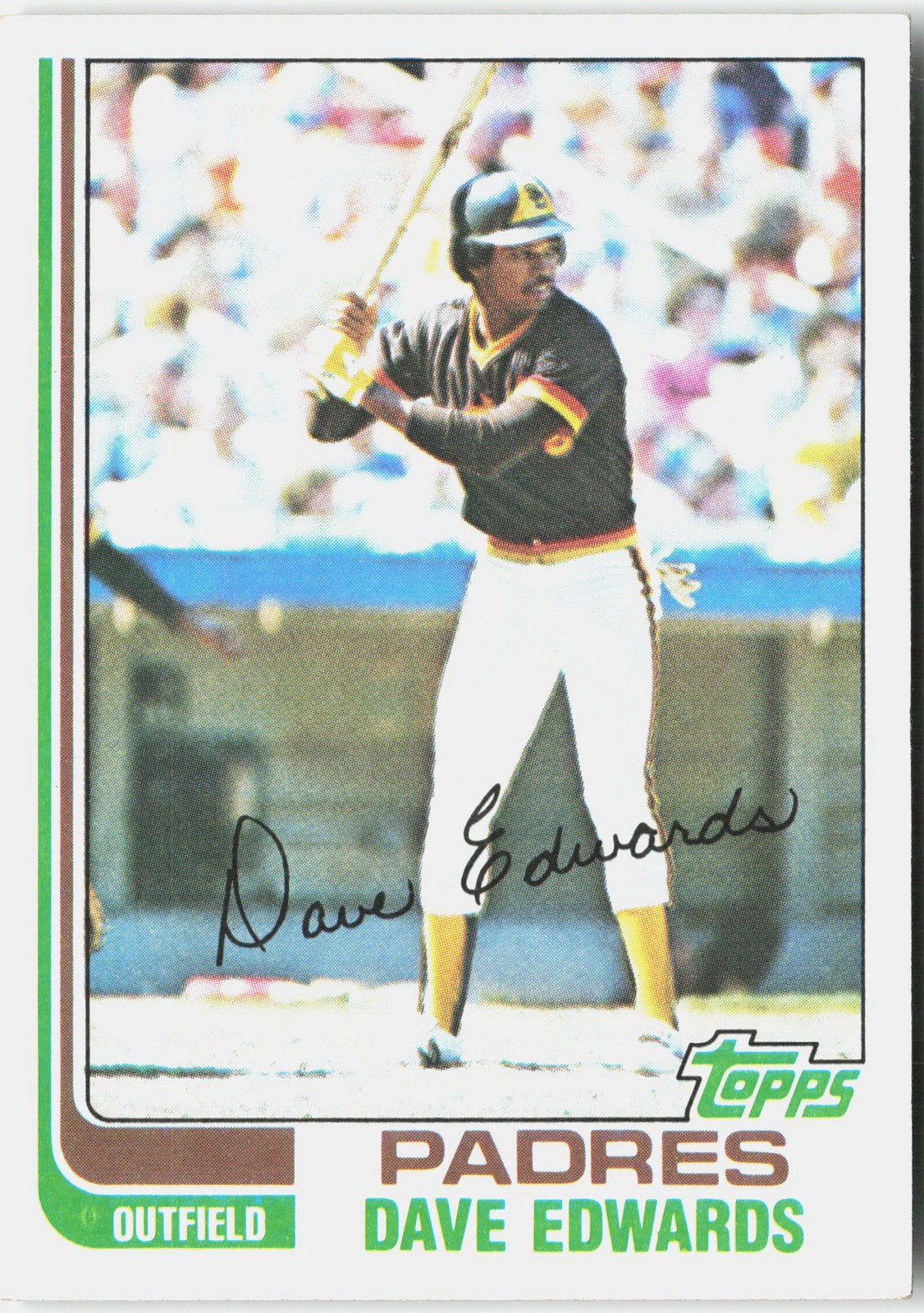 1982 Topps #151 Dave Edwards