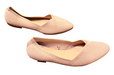Time and Tru Women's size 9.5 Knit Ballet Flats color PINK