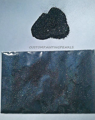 CUSTOM PAINTING PEARLS 25g Black Halo Holographic Flake .004" HVLP HOK Paint