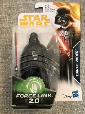 Darth Vader Hasbro Star Wars Force Link Figure New