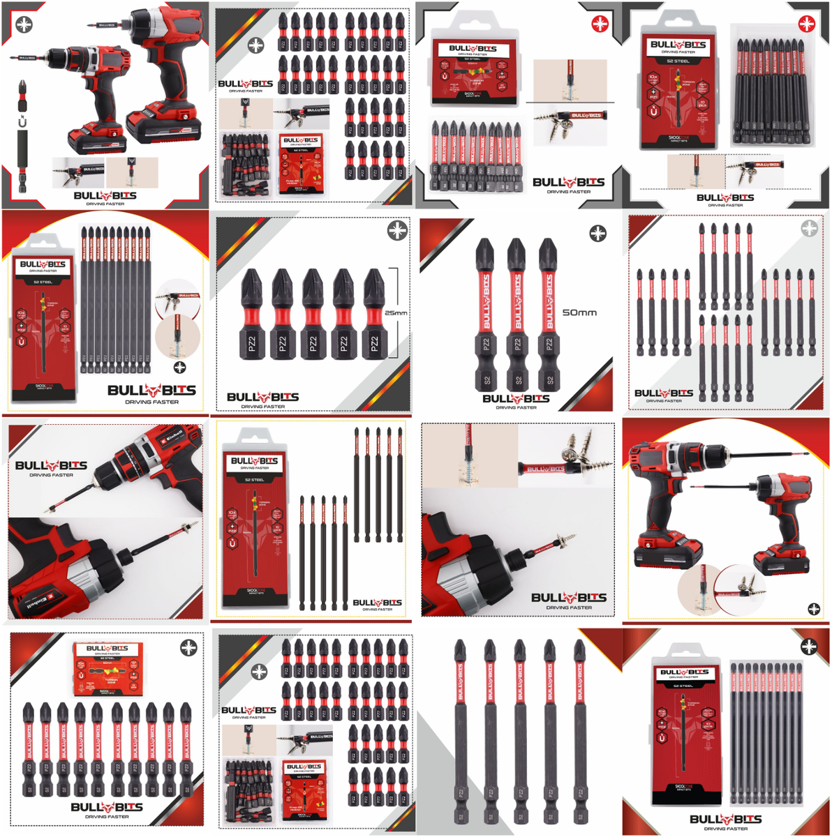 6pcs Anti Non-slip Screwdriver Bit Set S2 Alloy Steel Screwdriver - Foto 9