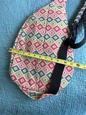 Kavu Women\'s Teal and Coral Patterned Backpack Kavu Women main image 4