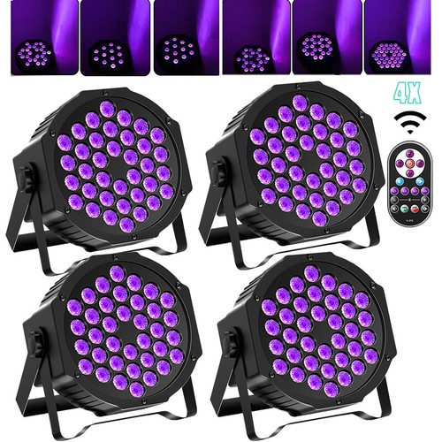 80W 36 LED UV/RGB Par Can Light Black Light DMX Wall Wash Bar Party Stage Lights - Picture 15 of 19