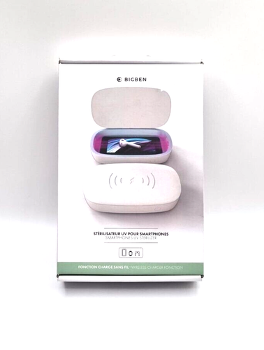 BIG Ben UV-C Stérilisateur Boîte Désinfection Chargeur à Induction Smartphone G620 - Photo 1 sur 7