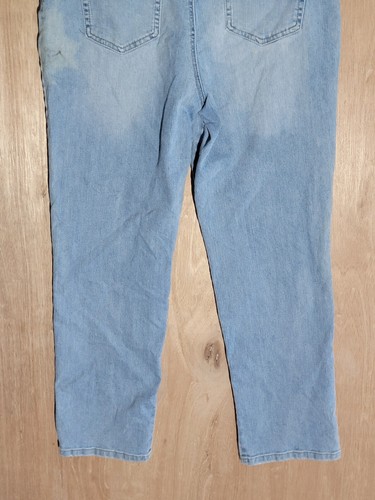 gloria vanderbilt jeans womens size 14 amanda tapered stretch high rise blue - 第 8/12 張圖片