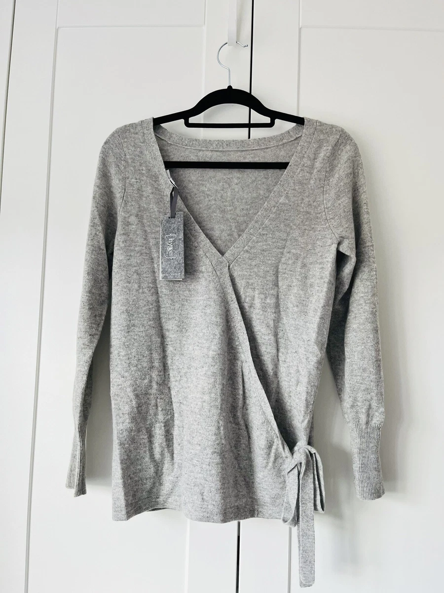 Mint Velvet Hygge Grey 100% Cashmere Tie Back Jumper Size 10 RRP £149 New |  eBay