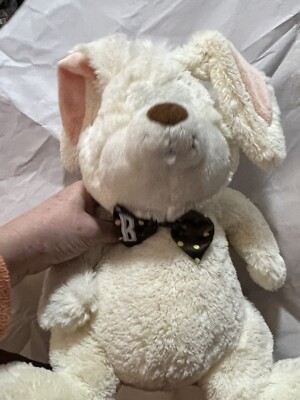 GUND BUNNY FLOPPY EAR EASTER BUNNY BOW TIE POLKA DOTS