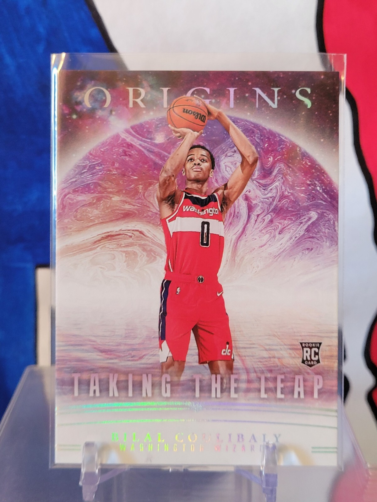 Bilal Coulibaly 2023-24 NBA Origins #22 Taking the Leap Rookie RC Wizards