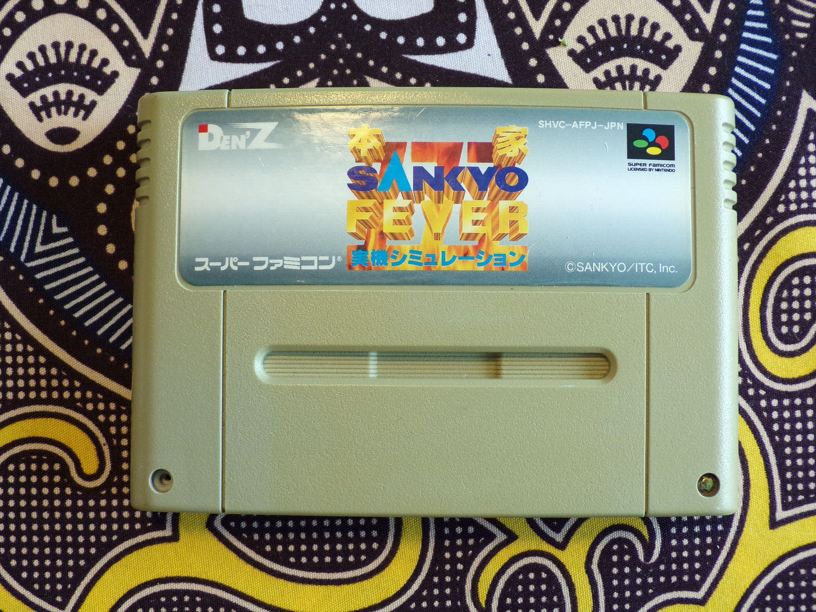 SNES-HONKE SANKYO FEVER - SHVC-AFPJ-JPN-SUPER FAMICOM NINTENDO-import
