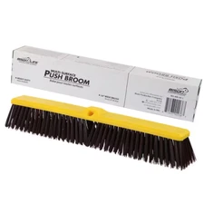 BISON LIFE 2.75 Multi Surface Push Broom-Coarse Hard Floor Surface Cleaner Broom
