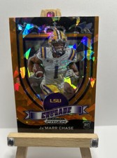 JA'MARR CHASE 2021 Panini Prizm Draft Picks Rookie RC Crusade ORANGE ICE PRIZM