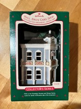 Hallmark Ornaments Collector's Nostalgic Shops 5 1988 Hall Bro's Card Shop NEW
