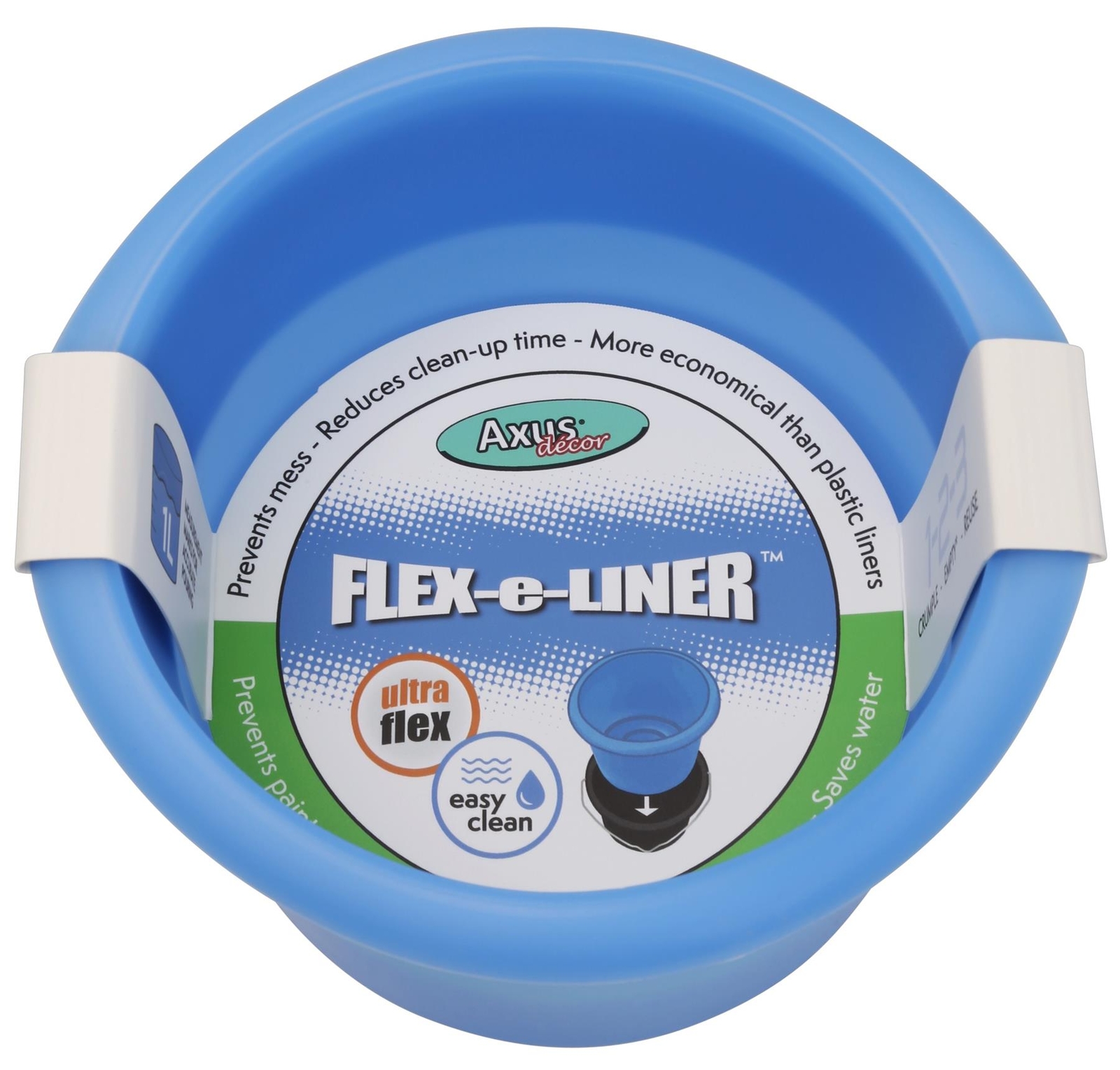 AXUS BLUE PAINT KETTLE FLEX-E-LINER 1L