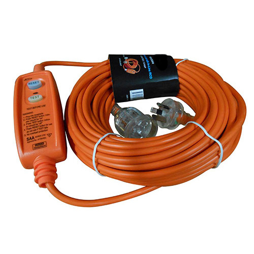 Residual Current Devices 20m Extension Lead with In-Line 10 AMP RCD ...