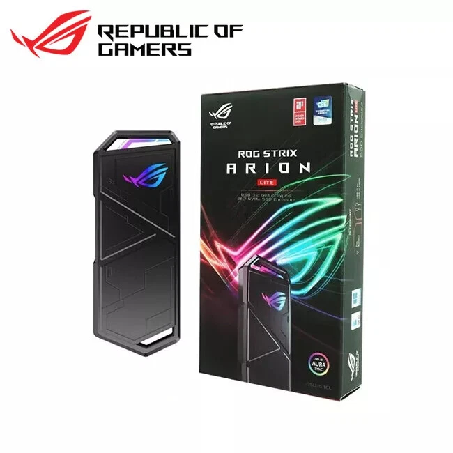 Твердотельный накопитель Estuche gabine portátil externo ASUS ROG STRIX Arion Lite M.2 NVMe - Изображение 2 из 4