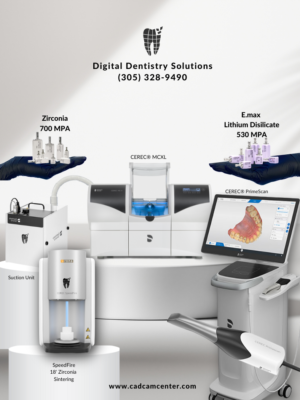 CEREC PrimeScan + MCX DRY/WET Mill w/Suction Unit + Speedfire