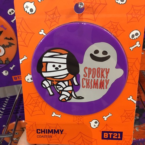 BTS BT21 Official Authentic Goods CHIMMY 4SET Halloween Ver Provide tracking Num - Picture 3 of 5