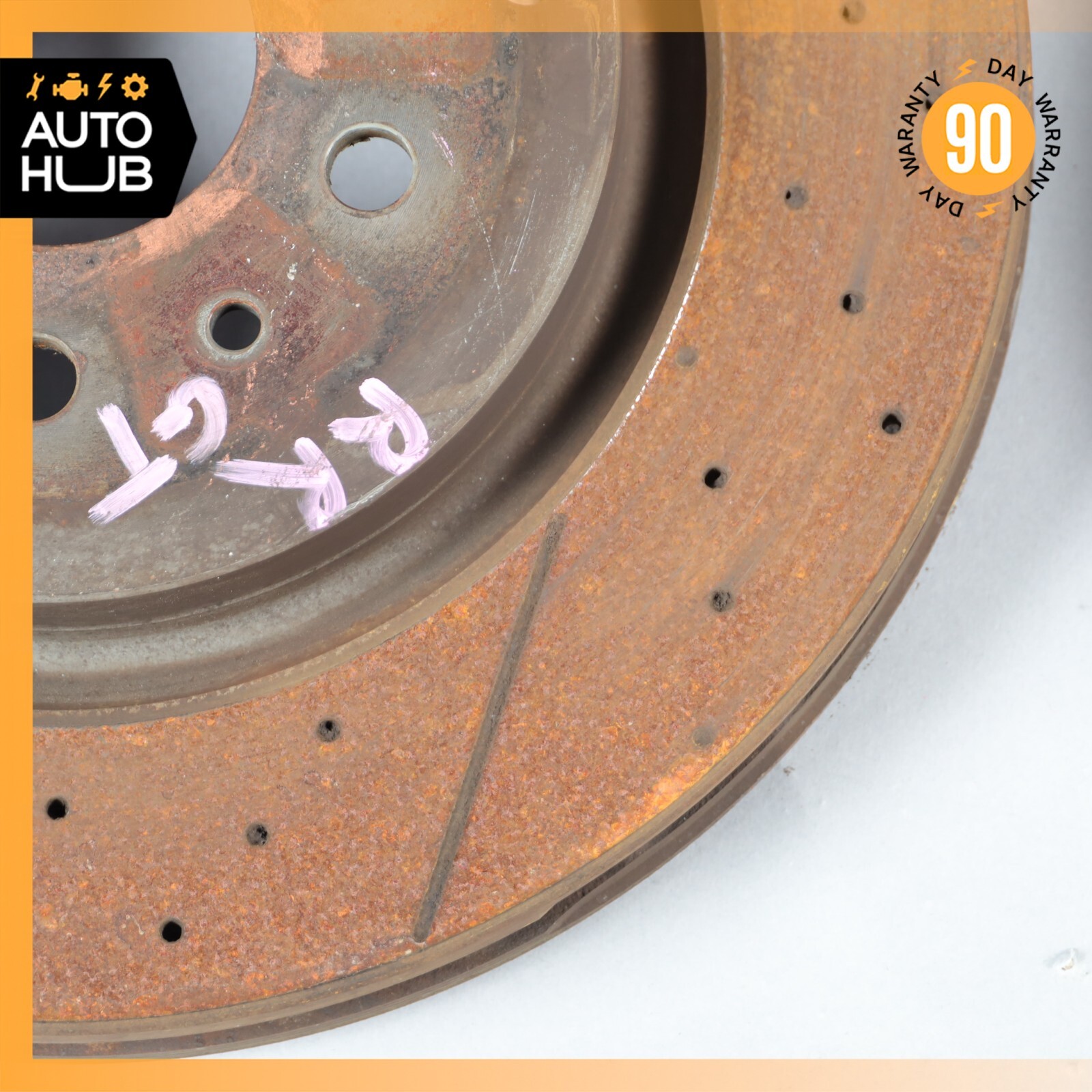 Maserati GranTurismo M145 Rear Brake Rotors Disc Left & Right Set of 2 OEM