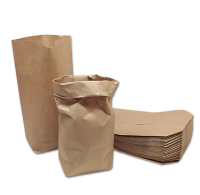 verpacking 25 - 5000 Papiertüten Kreuzbodenbeutel Tüten Kraftpapier