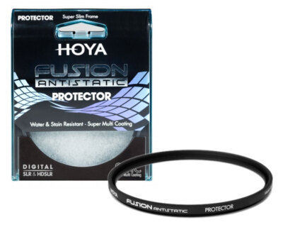 Hoya FUSION ANTISTATIC 62mm Clear Protector Filter - 18-layer (SHMC)