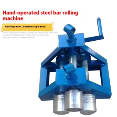 Manual Rolling Machine White Iron Sheet Small Rolling Machine Stainless