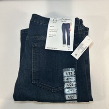 Jessica Simpson Women's Mid Rise Slight Flare Soft Stretch Boot Cut Jeans