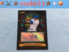 2008 Stadium Club Beam Team #BTA-DY DELWYN YOUNG Auto | SP Acetate Autograph
