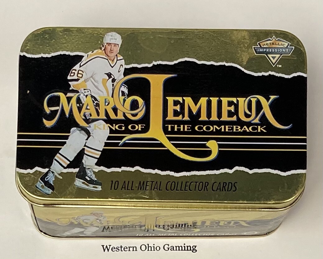 1997-98 Mario Lemieux King Of The Comeback 10 All Metal Cards NEW
