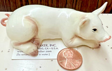Hagen Renaker Mama Pig Figurine #3336 Original Card Made in the USA