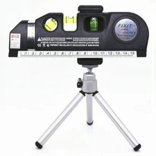 4 in 1   Cross Projects Vertical Horizontal Multipurpose Ruler