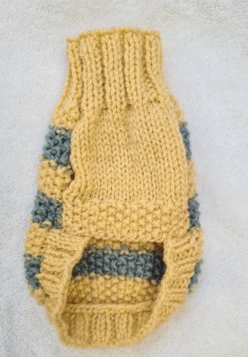6" Hand Knitted Chihuahua Teacup T-Cup Puppy Jumpers Coats !! - Picture 40 of 43