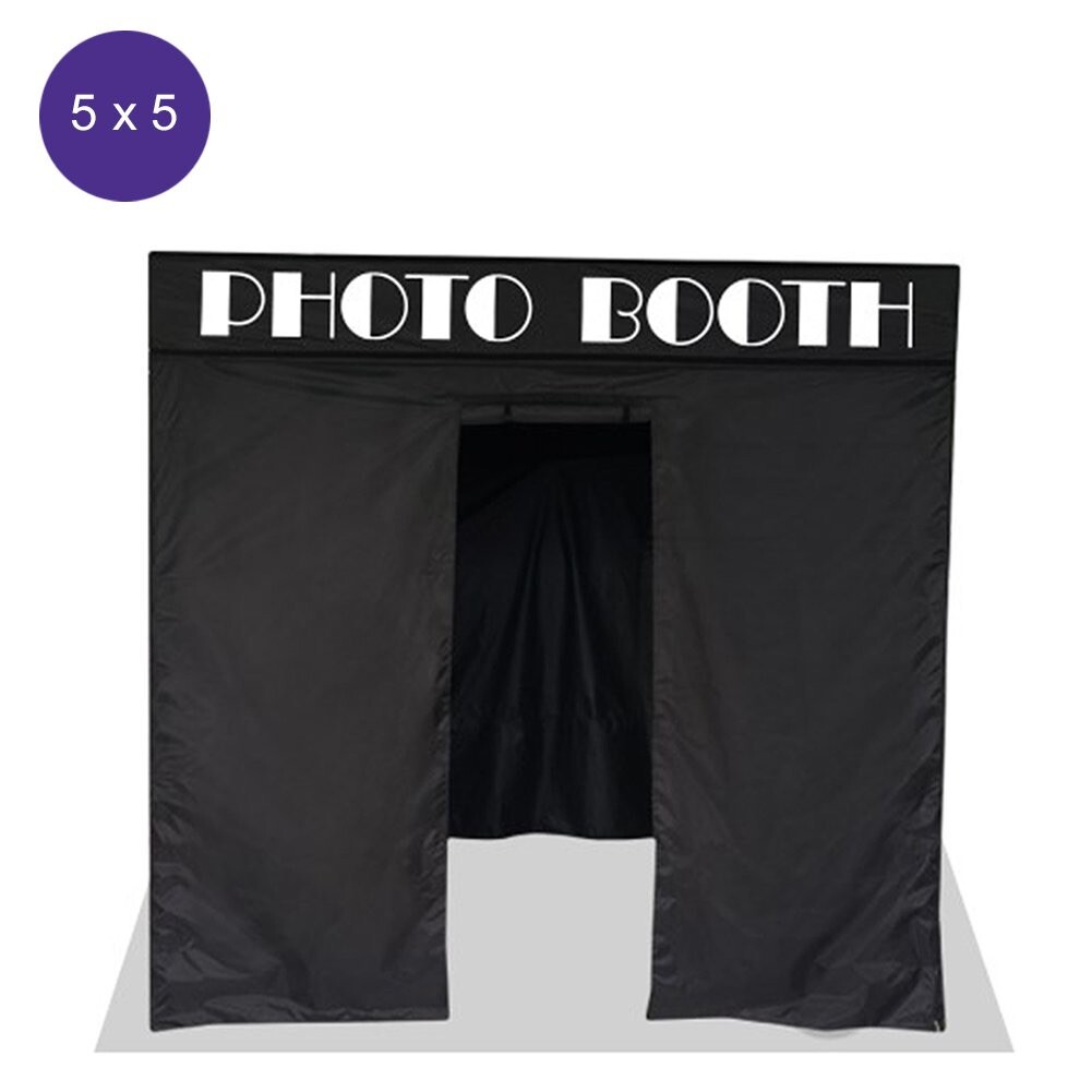5 X 5 Pop Up Portable Photo Booth Photo Tent W/ Bag