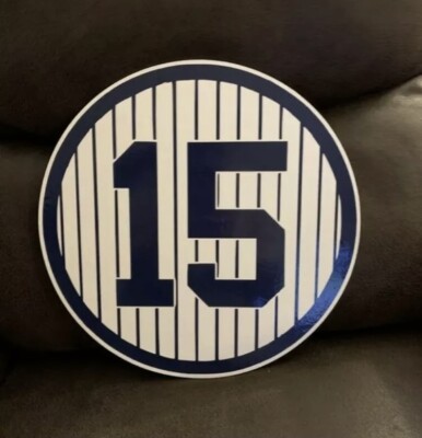 Handmade 12x12  Retired Yankees Signs! All 22 Numbers!