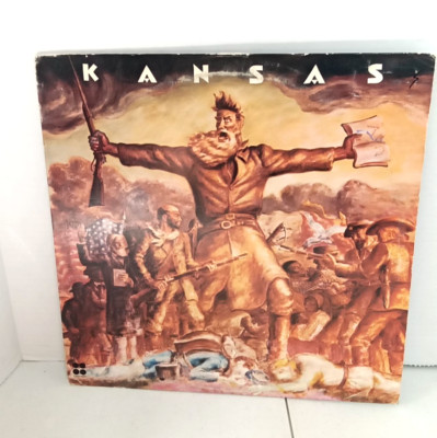 Kansas Self-Titled Debut Vinyl LP Original 1974 PZ32817 Gov. Sale Only Stamp