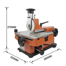 Semi-automatic Label Deboss Metal Embosser Dog Tag Stamping Embossing Machine