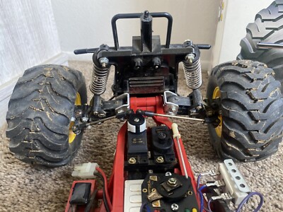 TAMIYA BLACKFOOT ラジ号 Vintage 1986 Tamiya Blackfoot Vintage RC Monster Truck Radio
