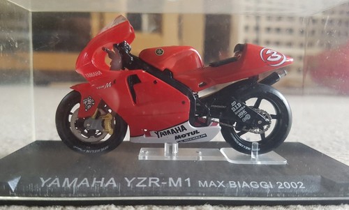 Yamaha YZR-M1 Max Biaggi 2002 MOTOGP Superbikes 1-24 scale motorcycle