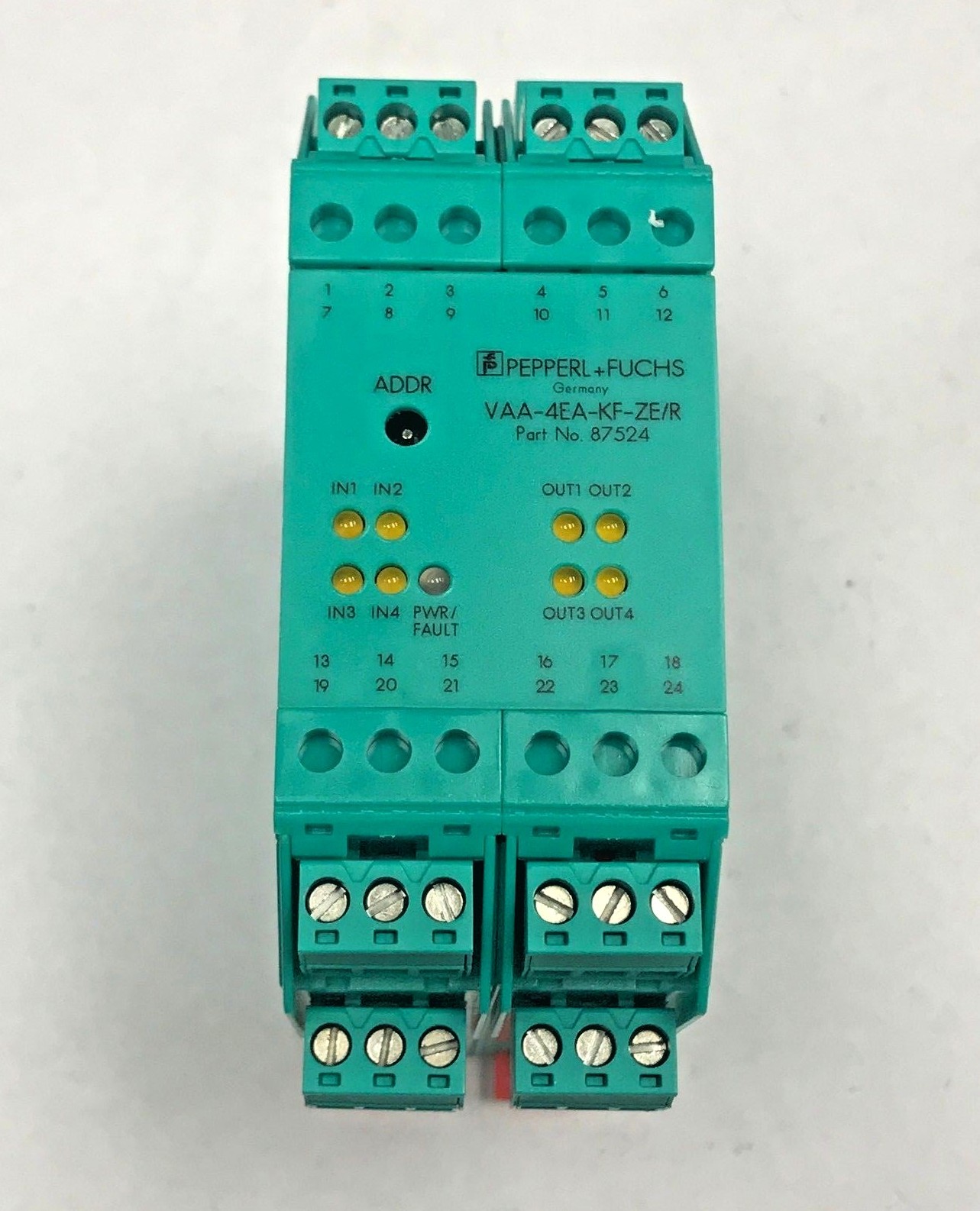 Pepperl Fuchs Sensor Interface Module VAA 4 EA KF ZE R for sale online ...
