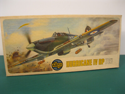 Airfix Hurricane IV RP, Kit Series 2, Cat. No. 272, Scale 1:72, Made in England