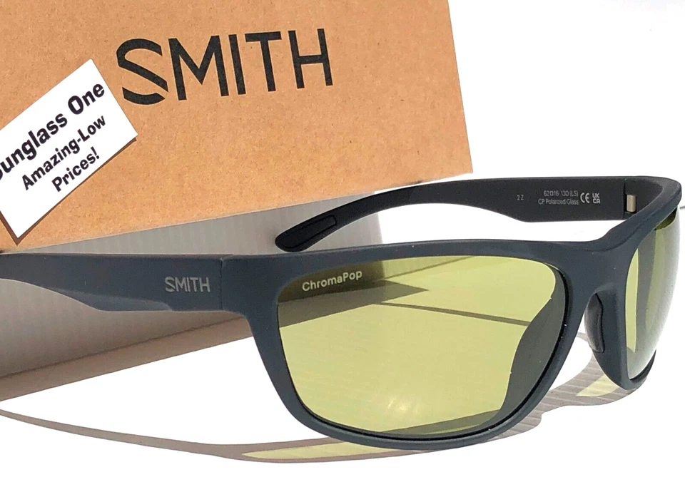 Gafas de sol Smith Optics REDDING negras ChromaPop polarizadas amarillas con poca luz VIDRIO Foto 3 de 4