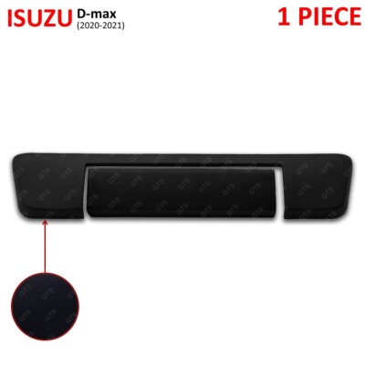 Matte Black Rear Handle Tailgate Cover Trim For Isuzu D-max V-Cross 2020 2021