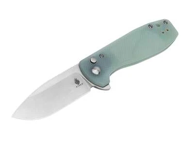 Kizer Amicus G10 Natural Taschenmesser 9Cr18MoV Button Lock EDC Folder ✔️01KI391